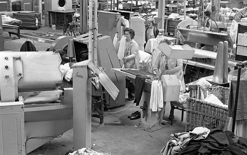 Barrhead's Fereneze Laundry 1978.