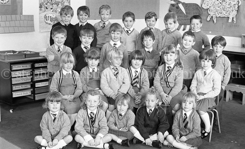 St. John's Primary One's 1988.