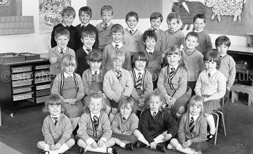 St. John's Primary One's 1988.