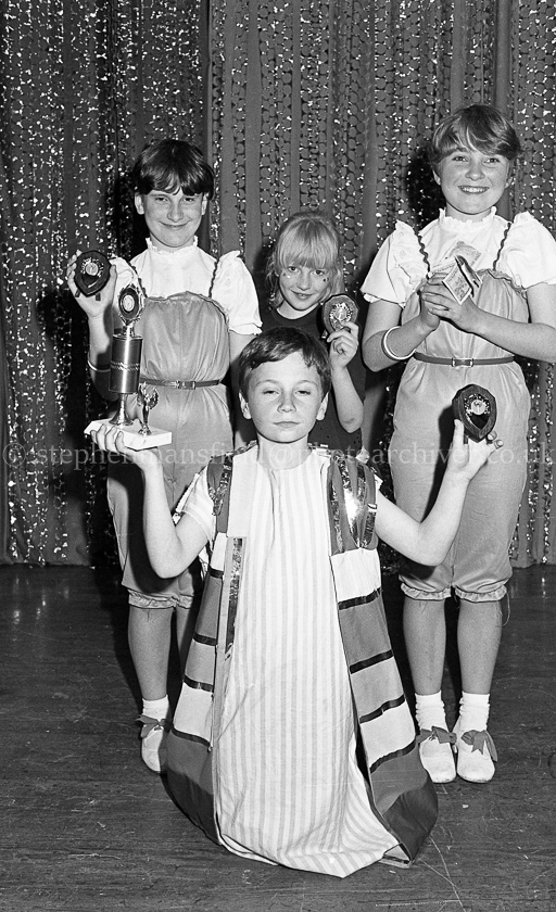 Barrhead Gala Queen and Talent Competition Finals 1985.