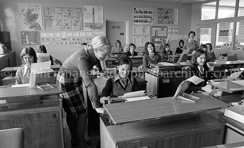 Barrhead High School Feature 1975.