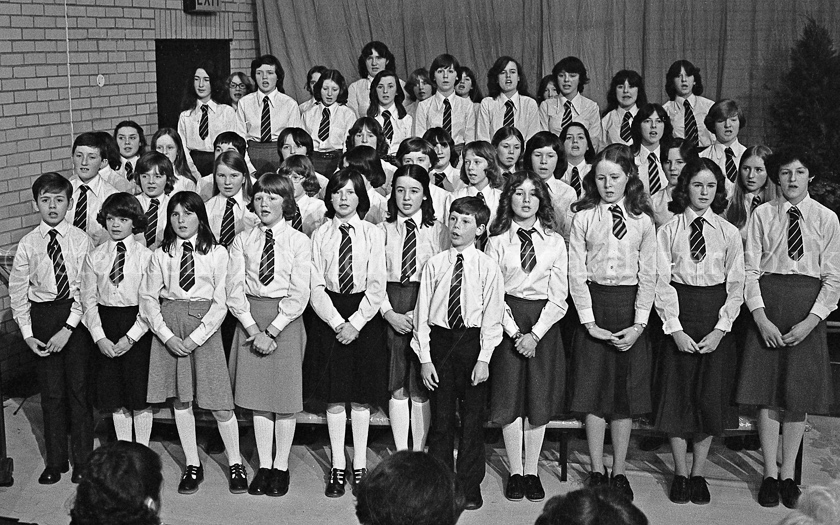 St. Luke's High School Barrhead 1978.
