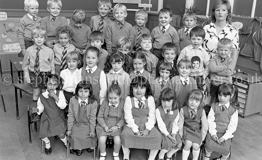 Holmlea Primary Ones 1984.