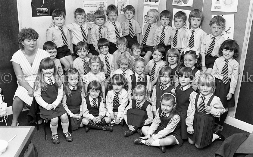 St. Fillan's Primary One's 1984.