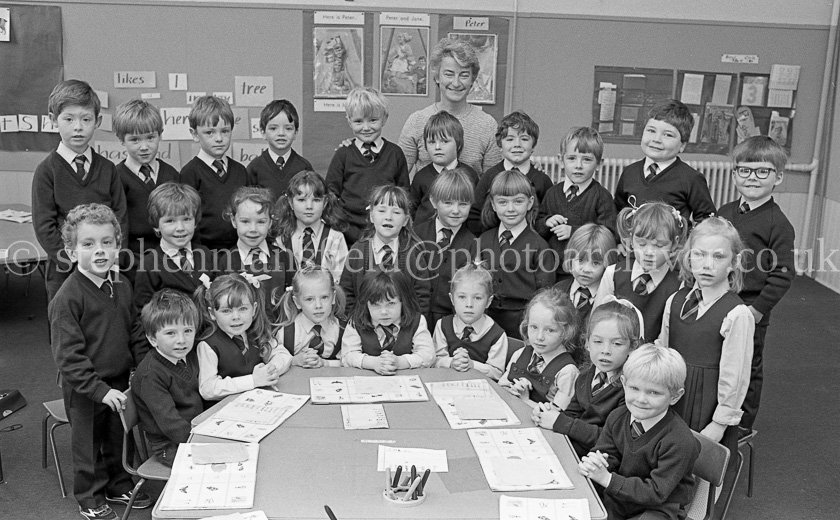 St. Bride's Primary One 1984.