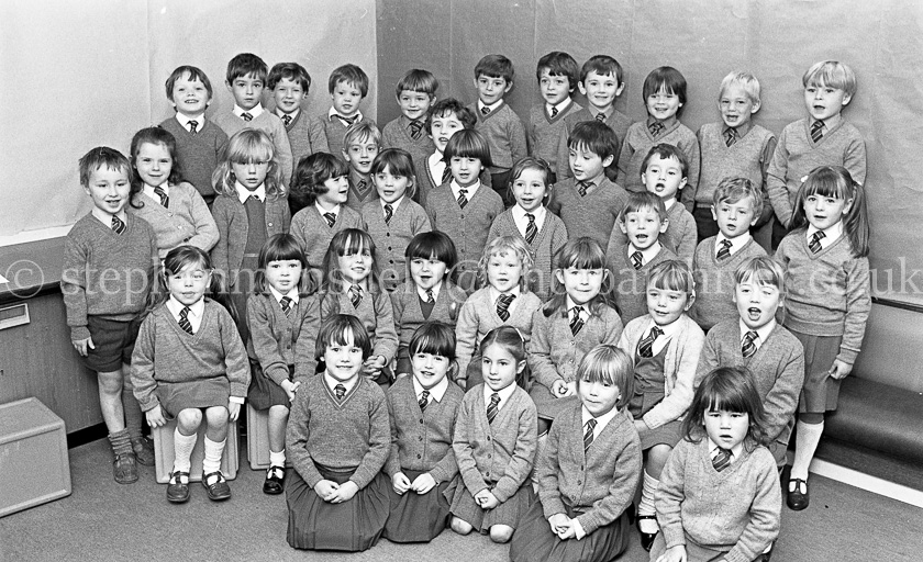 St. Conval's Primary One 1984.