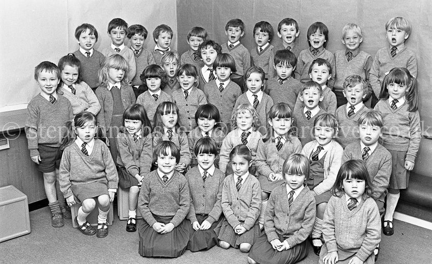 St. Conval's Primary One 1984.
