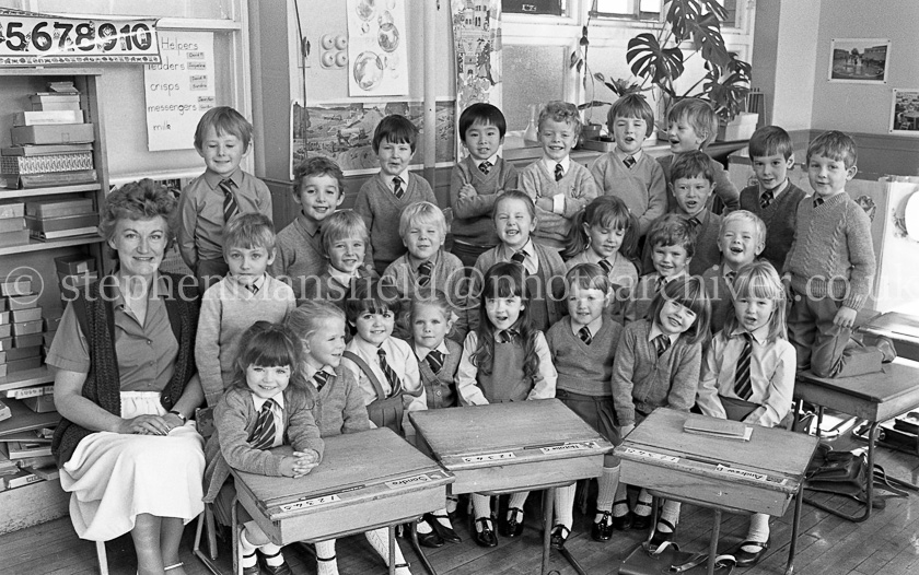 Croftfoot Primary One 1984.
