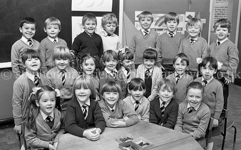 St. Brigid's Primary One's 1983.