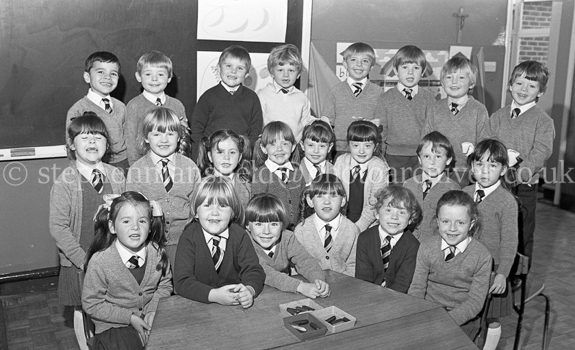 St. Brigid's Primary One's 1983.