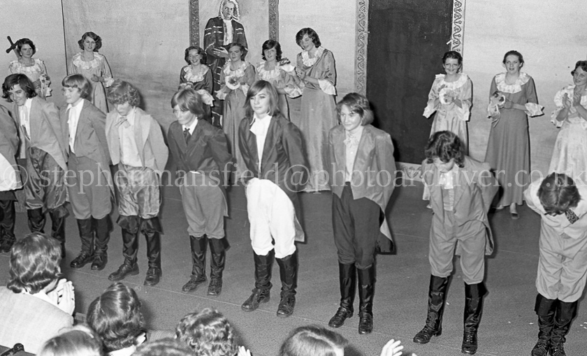 Barrhead High School Ruddigore 1975.