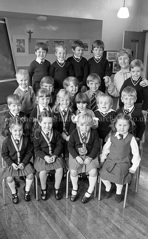 St. Mark's Primary One's 1981.