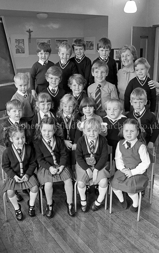 St. Mark's Primary One's 1981.