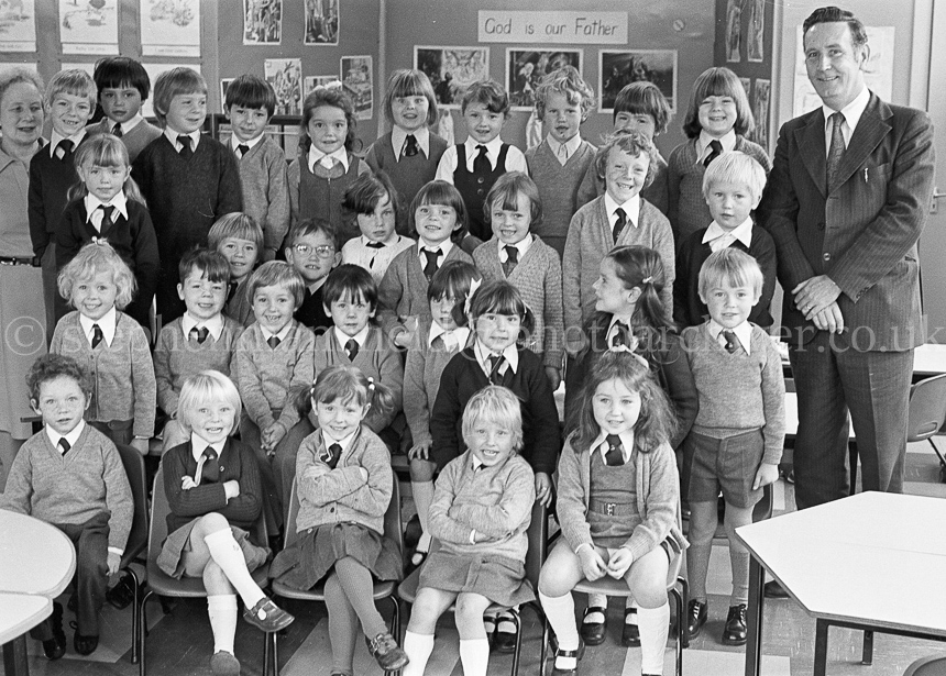 St. Thomas's Primary Ones 1977.