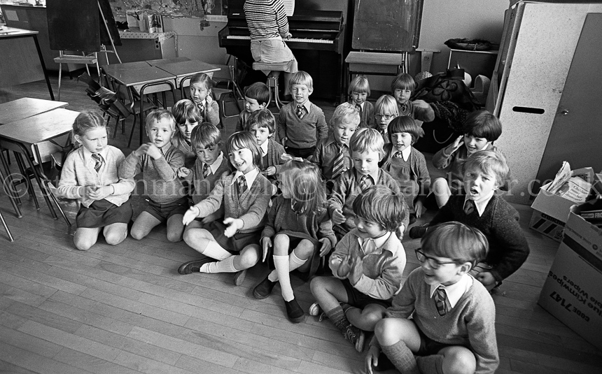 Uplawmoor Primary One's 1977.