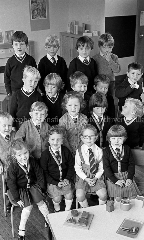 St. Mark's Primary One's 1982.