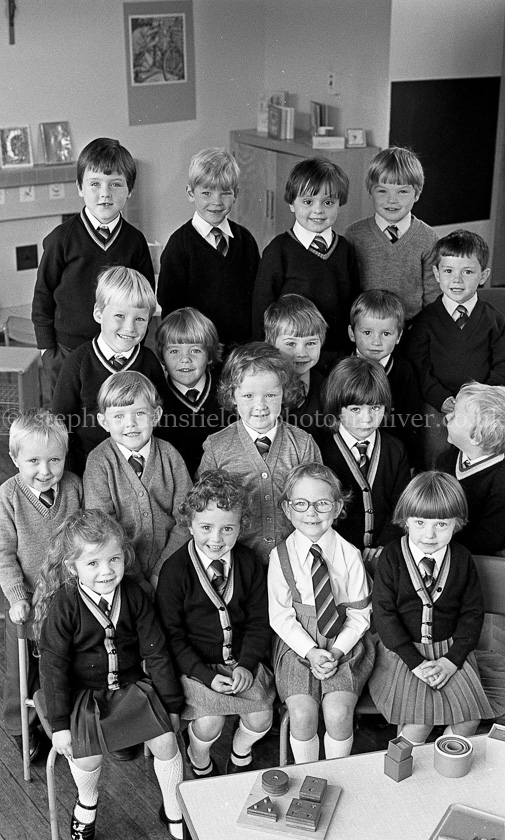 St. Mark's Primary One's 1982.