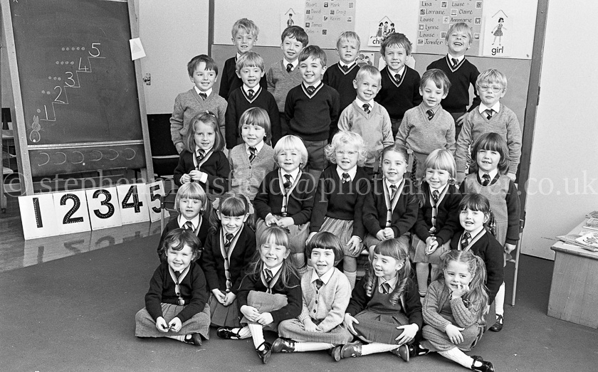 St. Mark's Primary One's 1983.