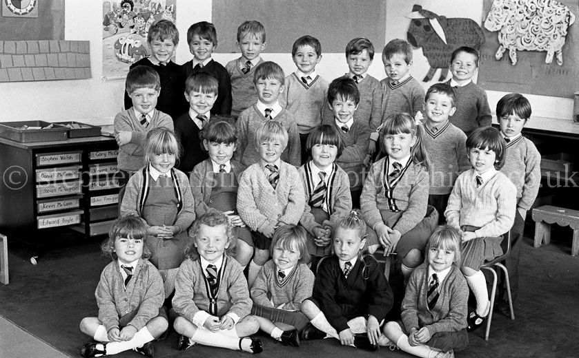 St. John's Primary One's 1988.