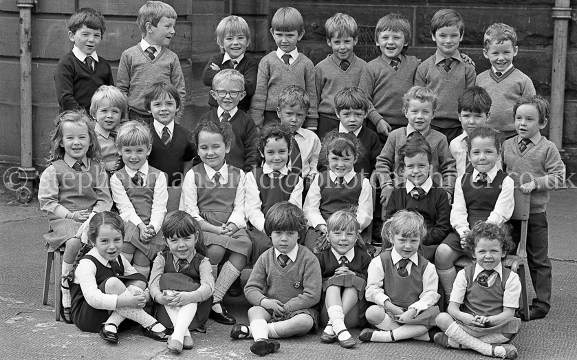 Holy Cross Primary Ones 1984.
