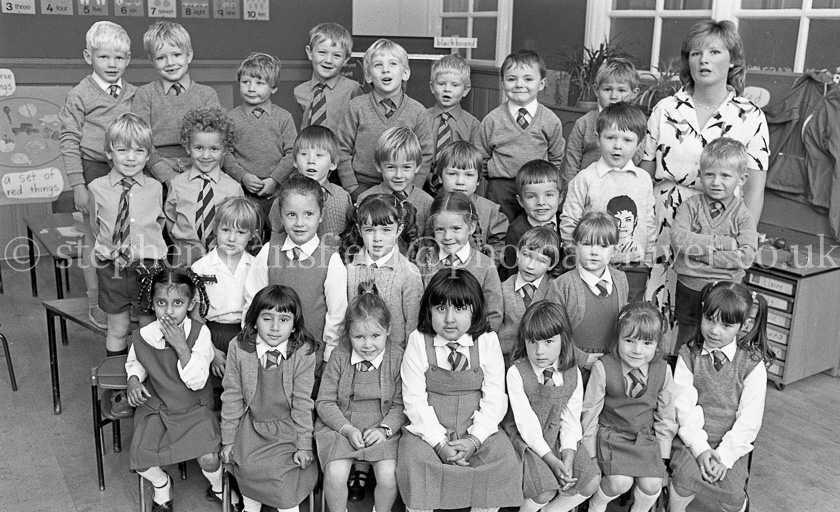 Holmlea Primary Ones 1984.