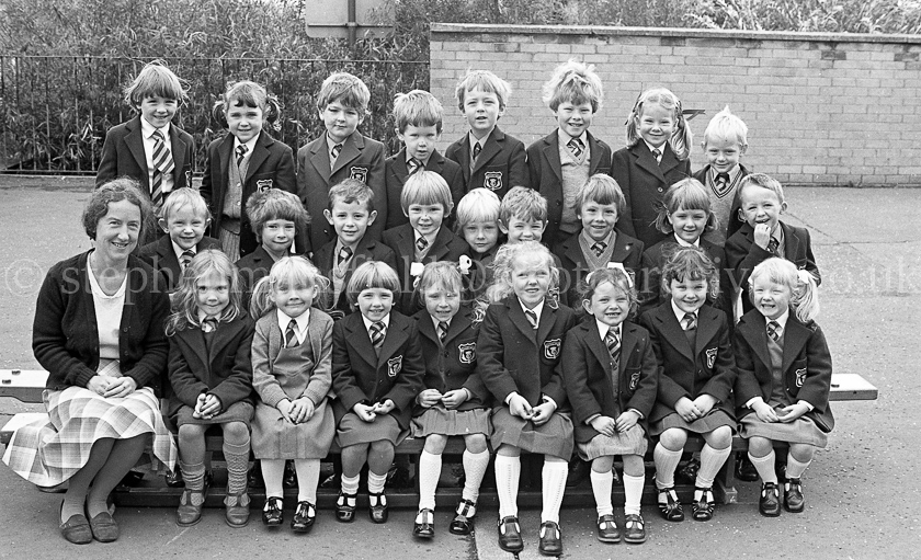 Cardonald Primary One 1980.