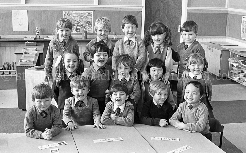 Craigton Primary One 1980.