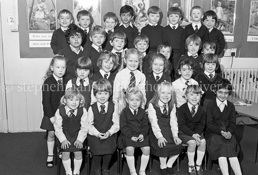 St. Bride's Primary One's 1983.