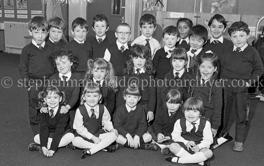 St. Bride's Primary One's 1983.