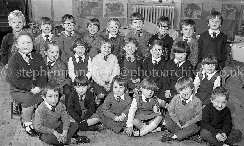 Holy Cross Primary One's 1983.
